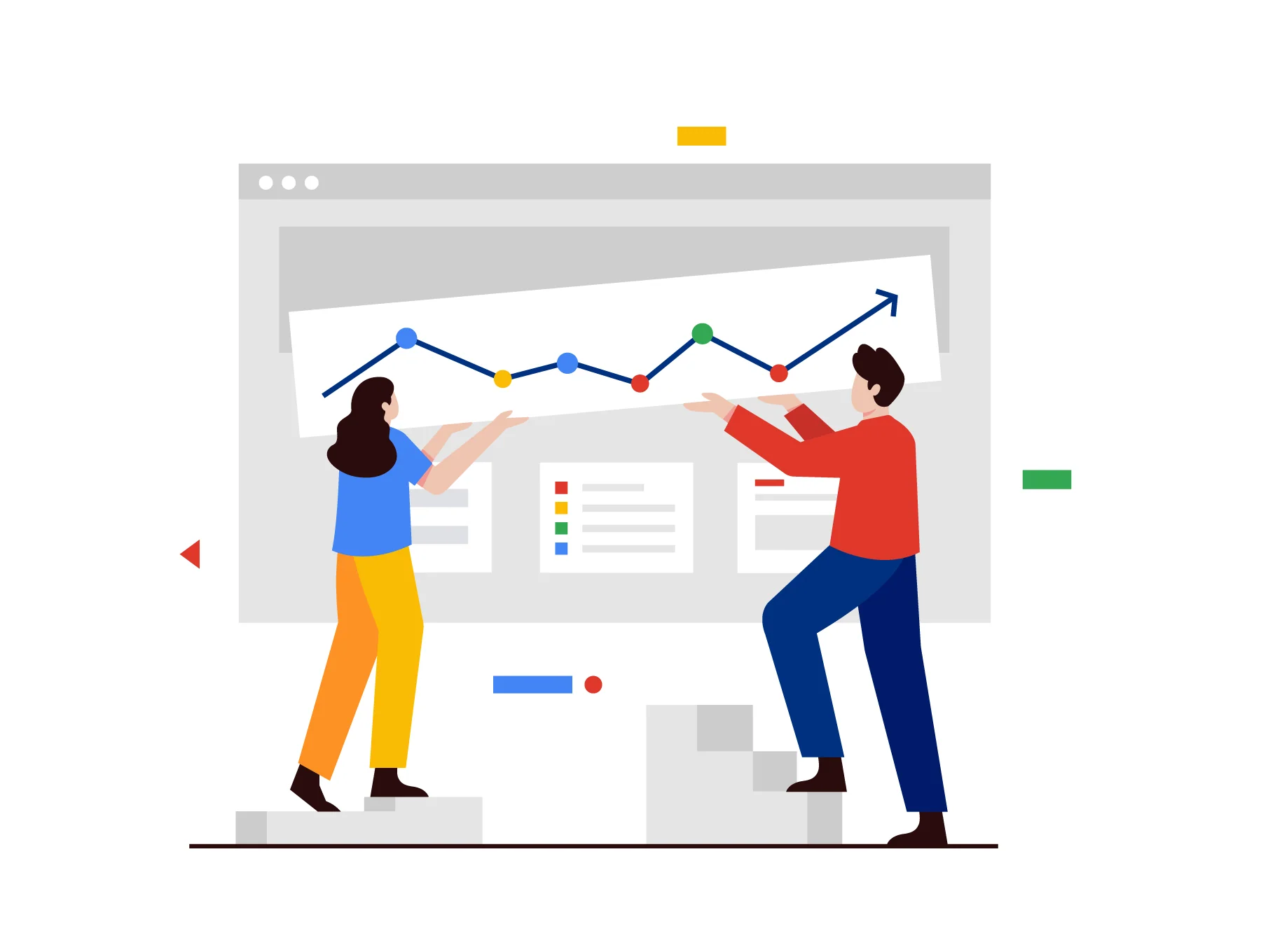 MANIK - Business strategy & Teamwork Illustration Pack 6