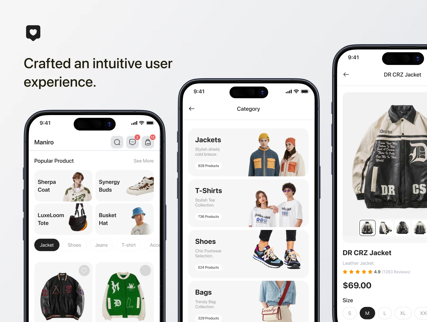 Maniro - Online shop Mobile UI Kit 4