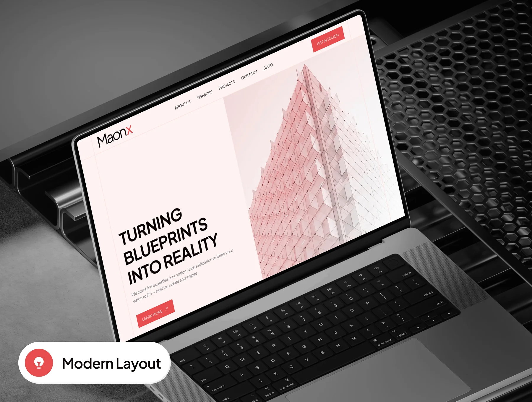 Manox - Construction Company Website UI Kit 5