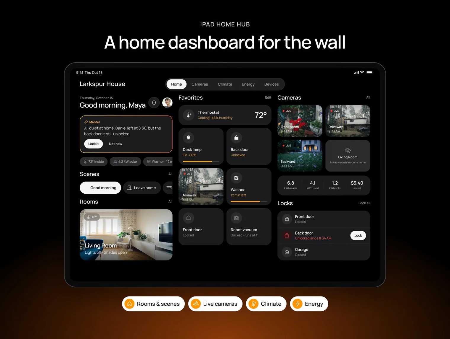 Mantel – AI Smart Home App UI Kit 8