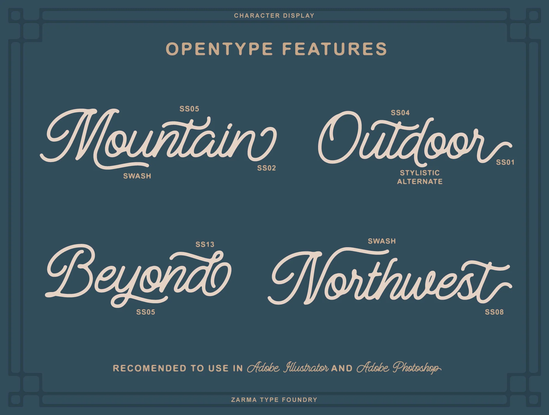 Manteman - Monoline Script Font 2