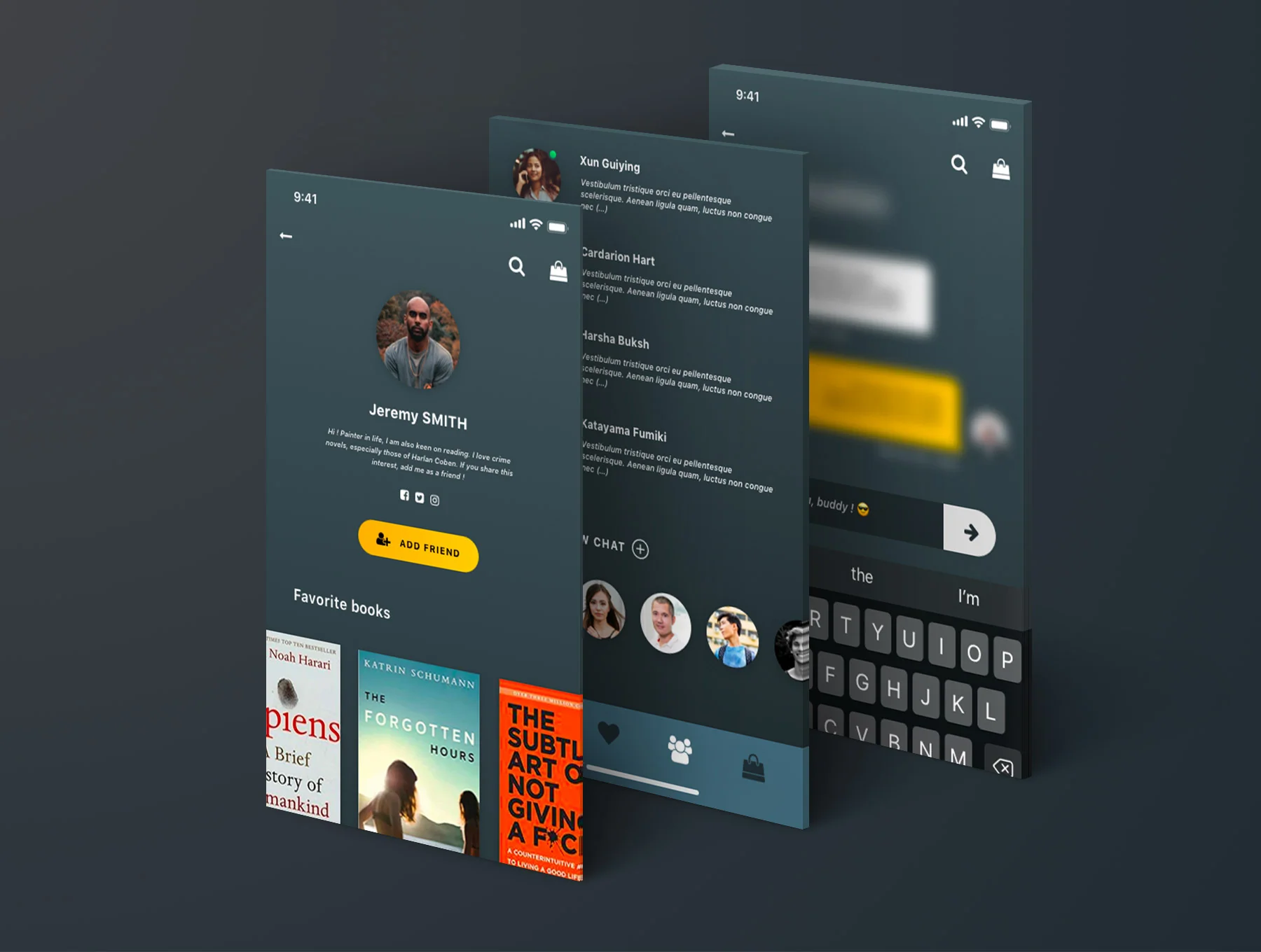 ManyBooks iOs UI Kit
