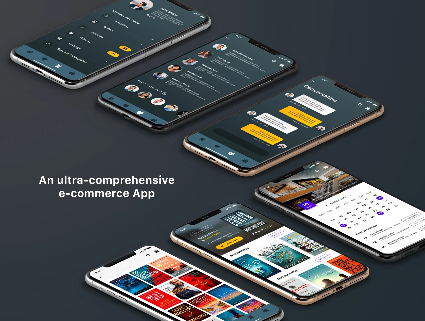 ManyBooks iOs UI Kit 4
