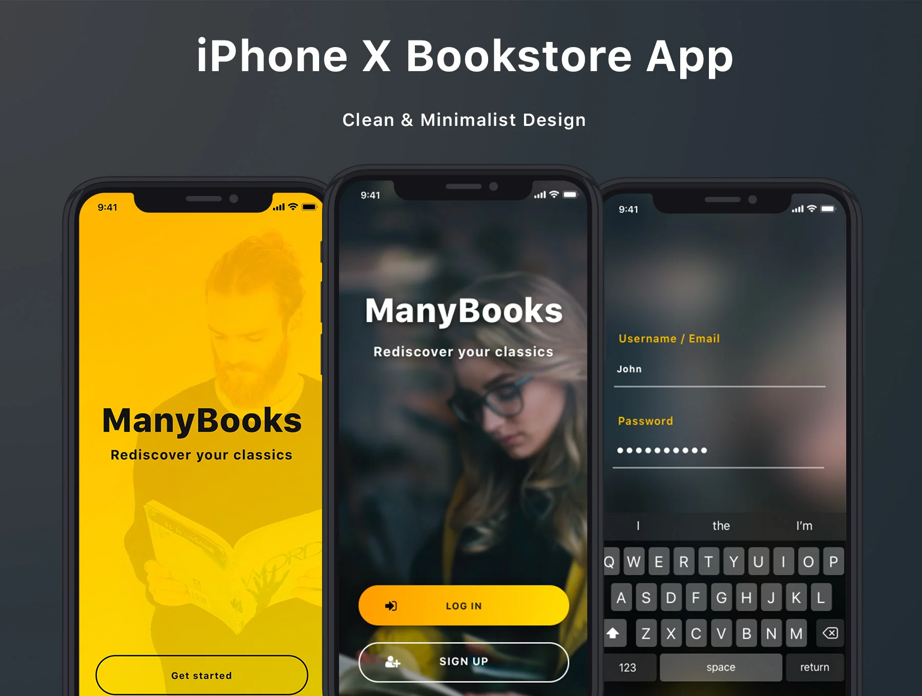 ManyBooks iOs UI Kit 5