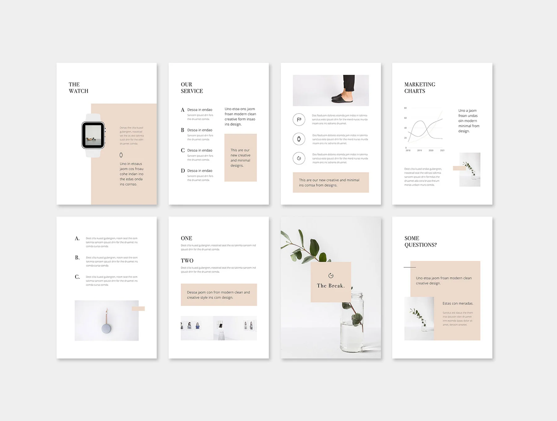 MAON - Vertical Keynote Template 5