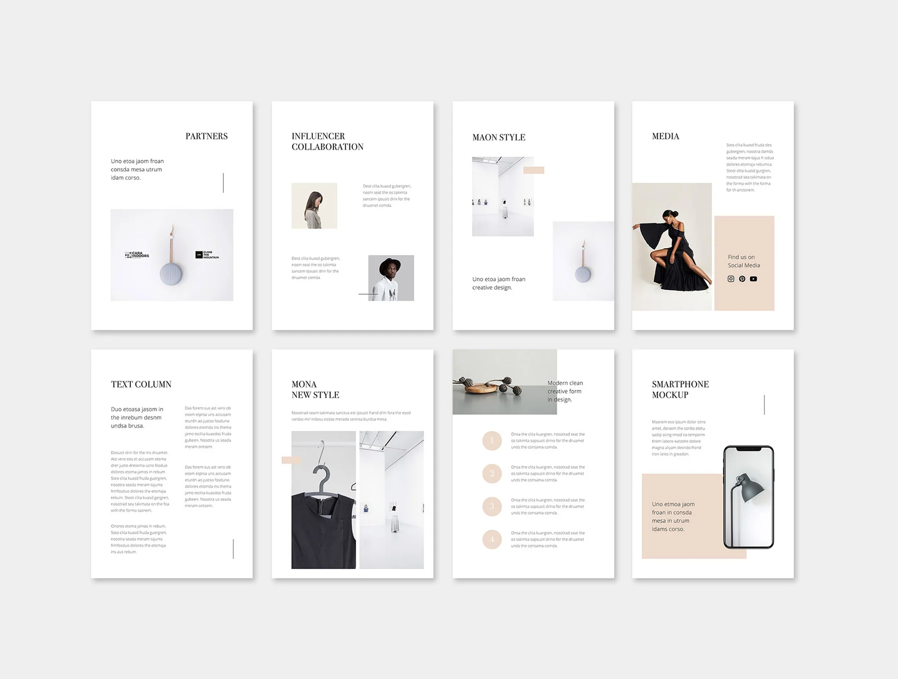 MAON - Vertical Keynote Template 7