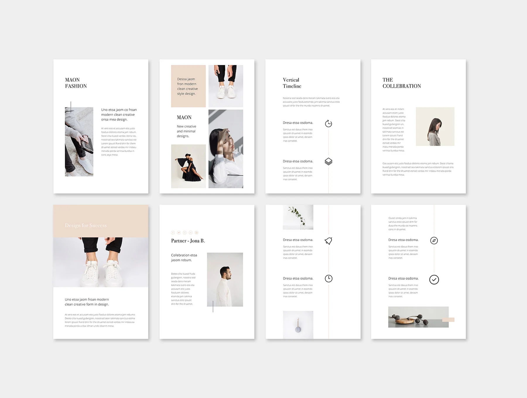 MAON - Vertical Powerpoint Template 6