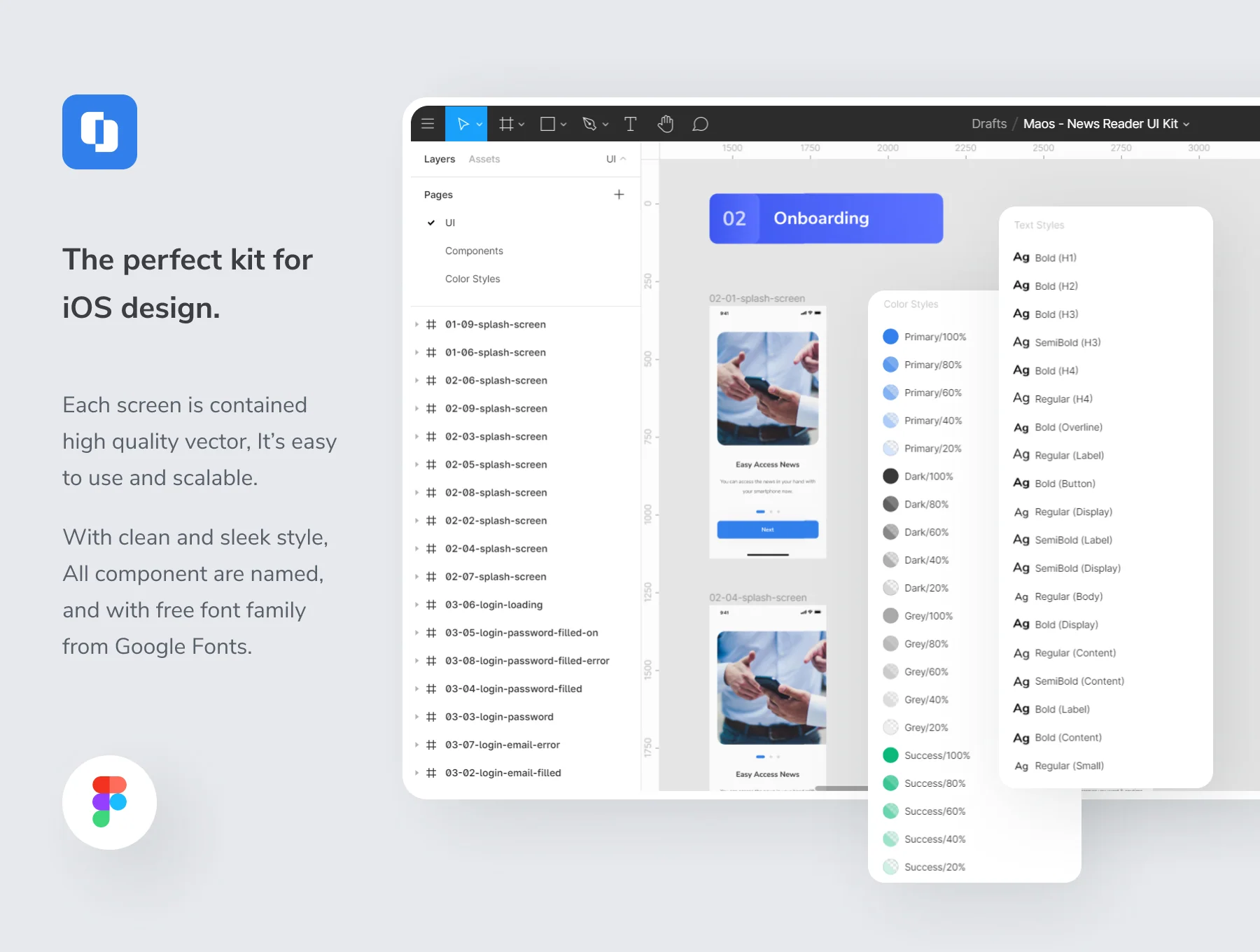 Maos - News And Reader App UI Kit 5