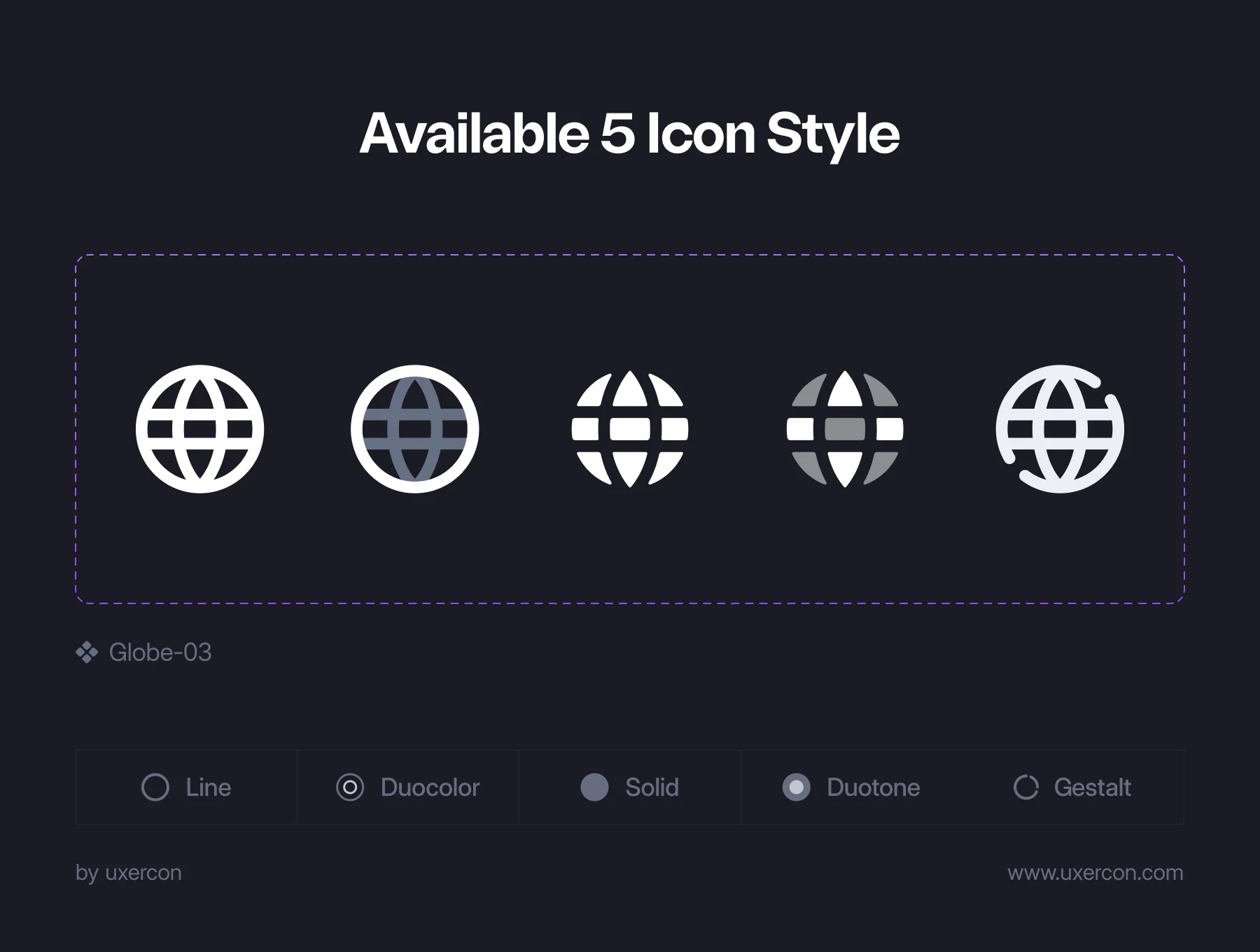 Map & Navigation - Uxercon Icon Pack 4