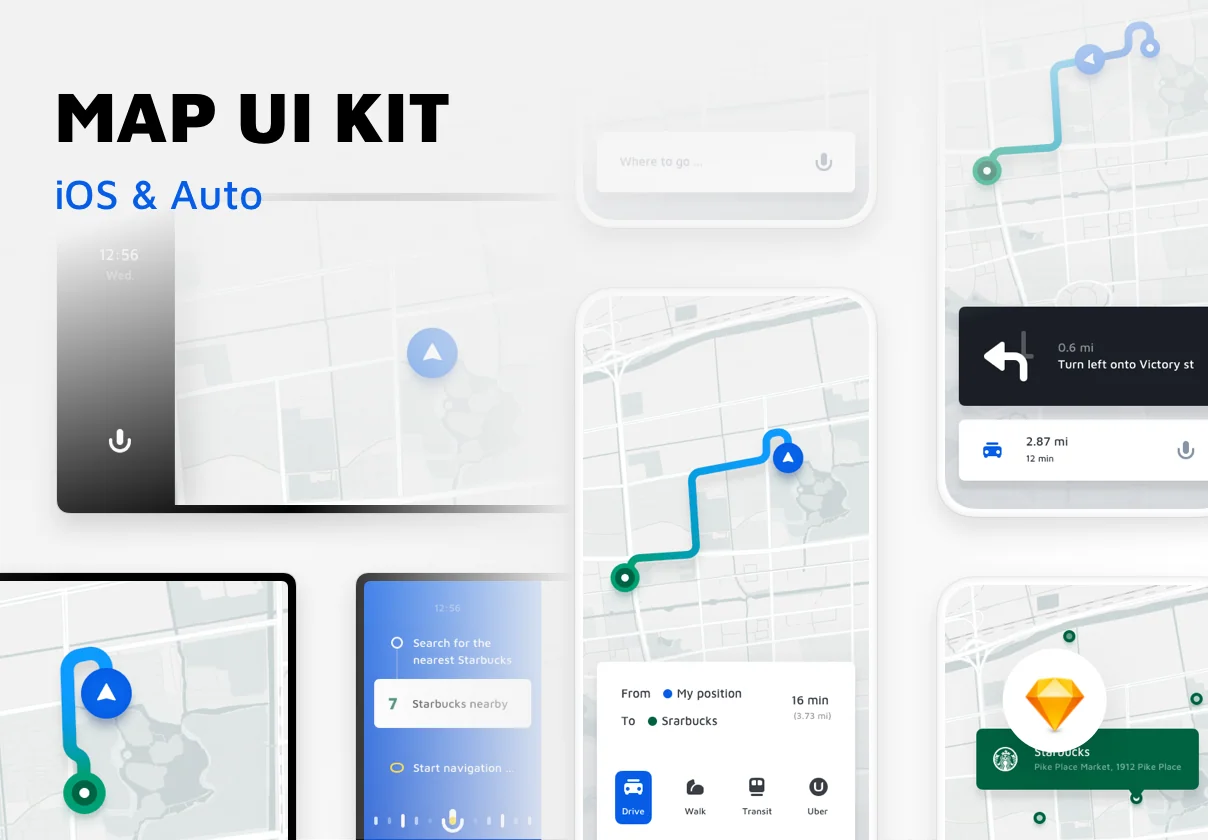 Map UI Kit