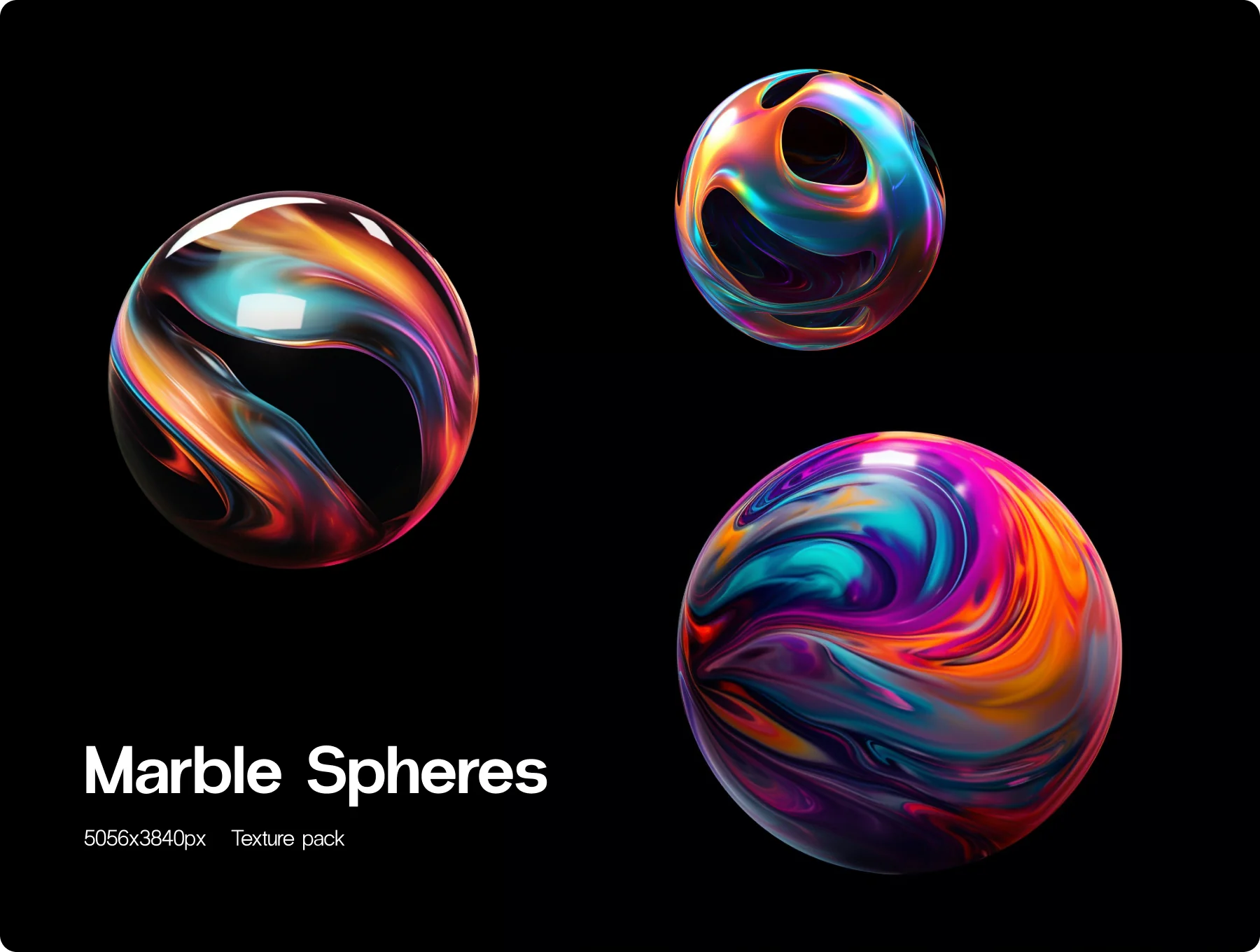 Marble Spheres Texture Pack vol 1. 3