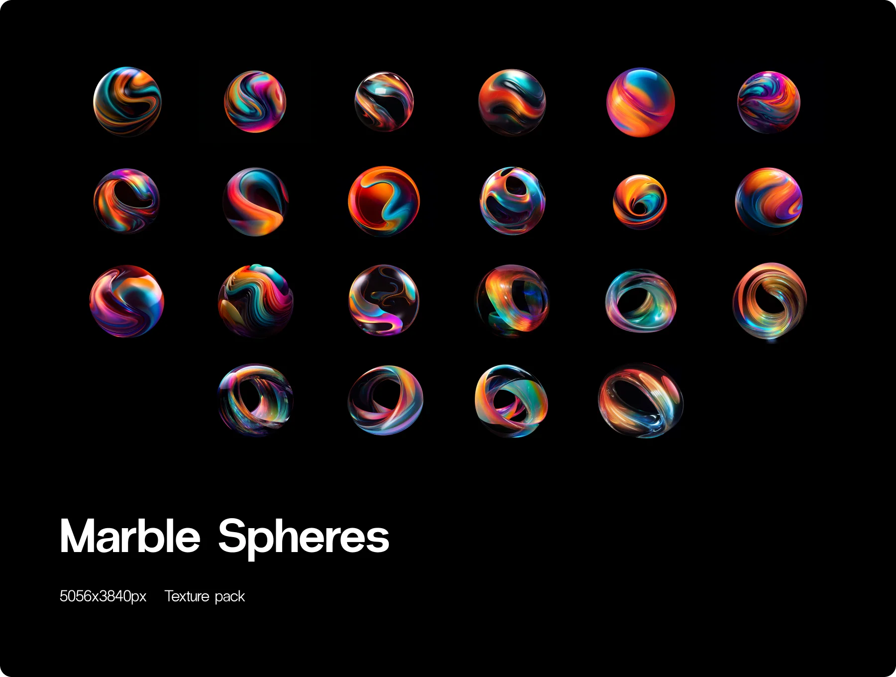 Marble Spheres Texture Pack vol 1. 4