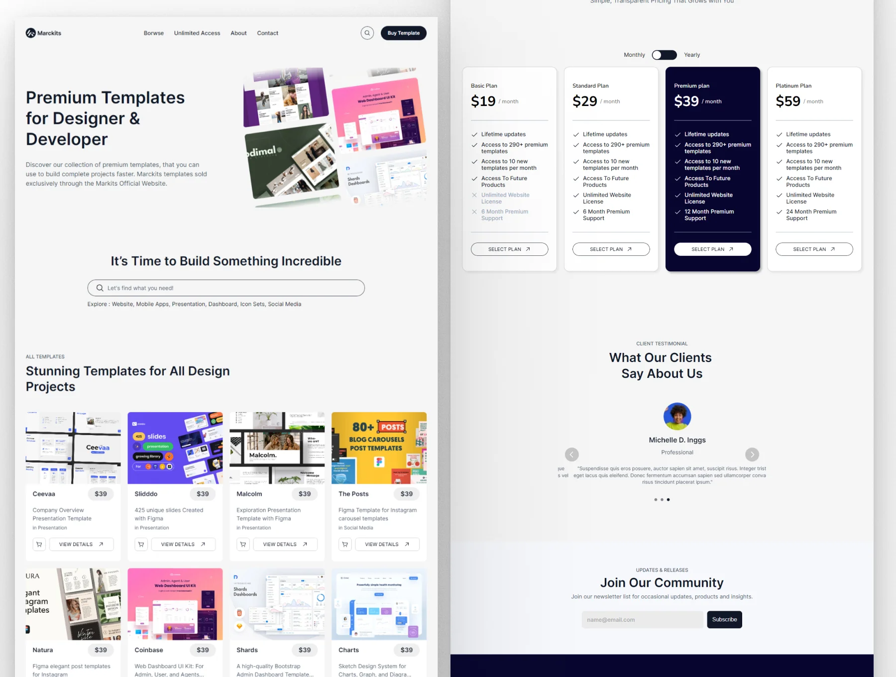 Marckits - Framer Template for Easy Download Digital Products 3