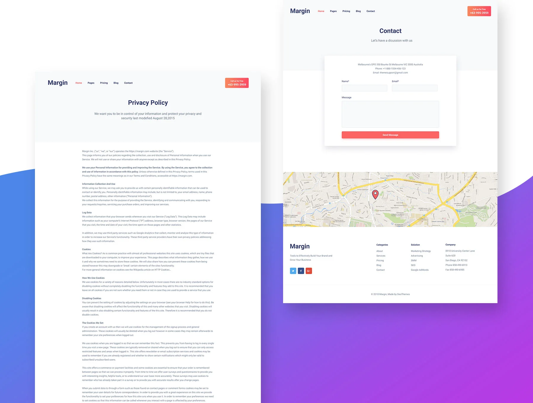 Margin - Marketing & SEO Digital Agency HTML Template 5