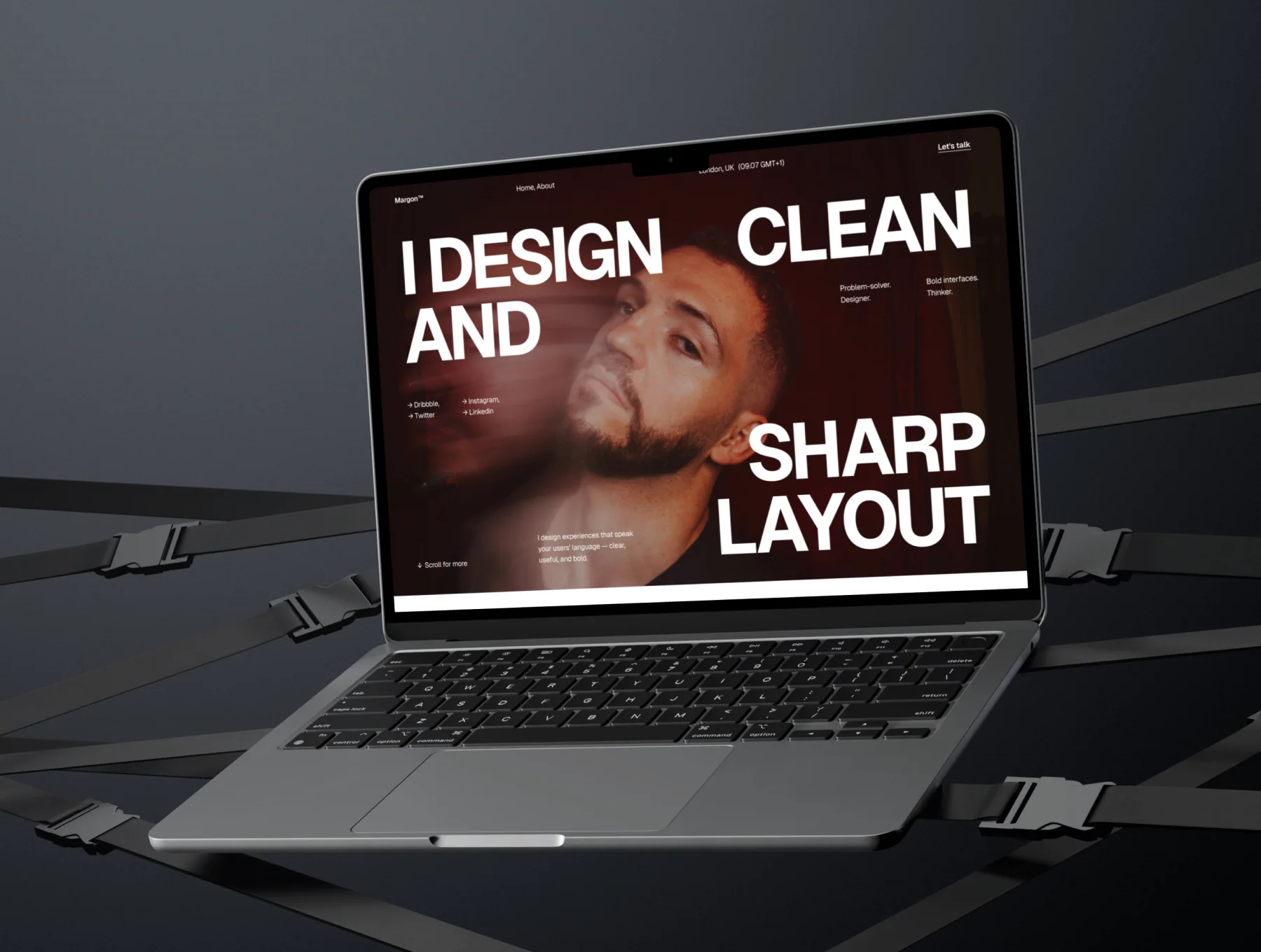 Margon - Designer Portfolio Website Design Template 7