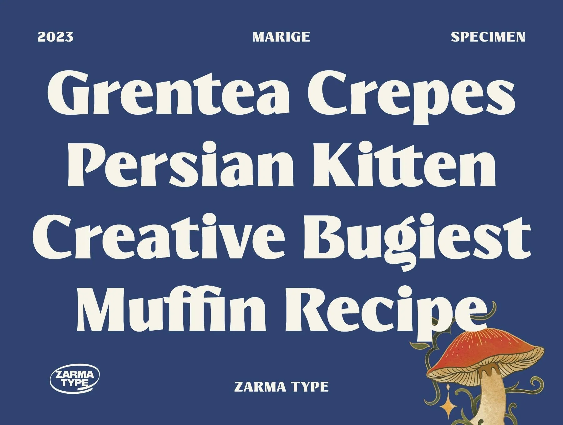Marige Font 2