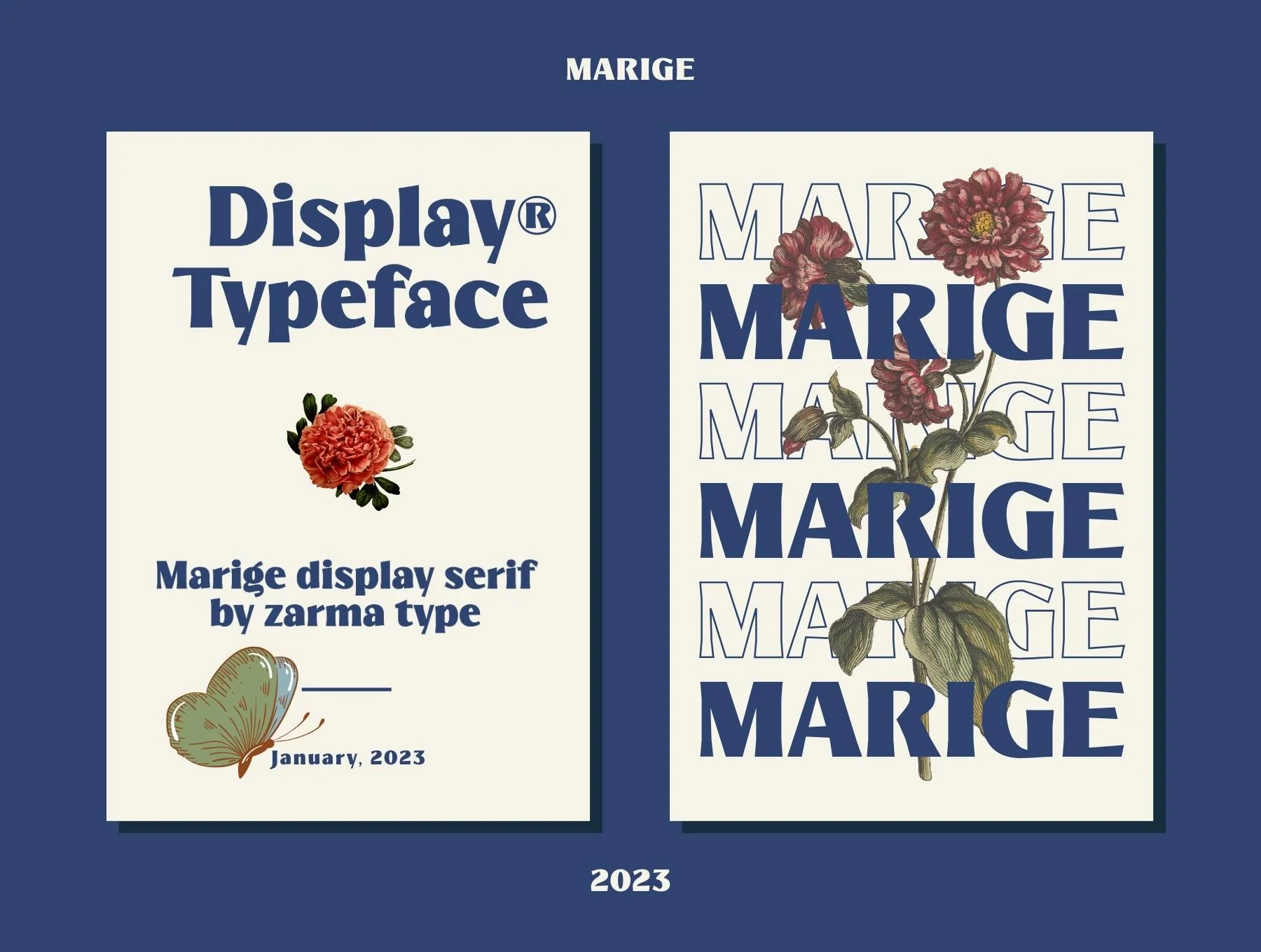 Marige Font 3
