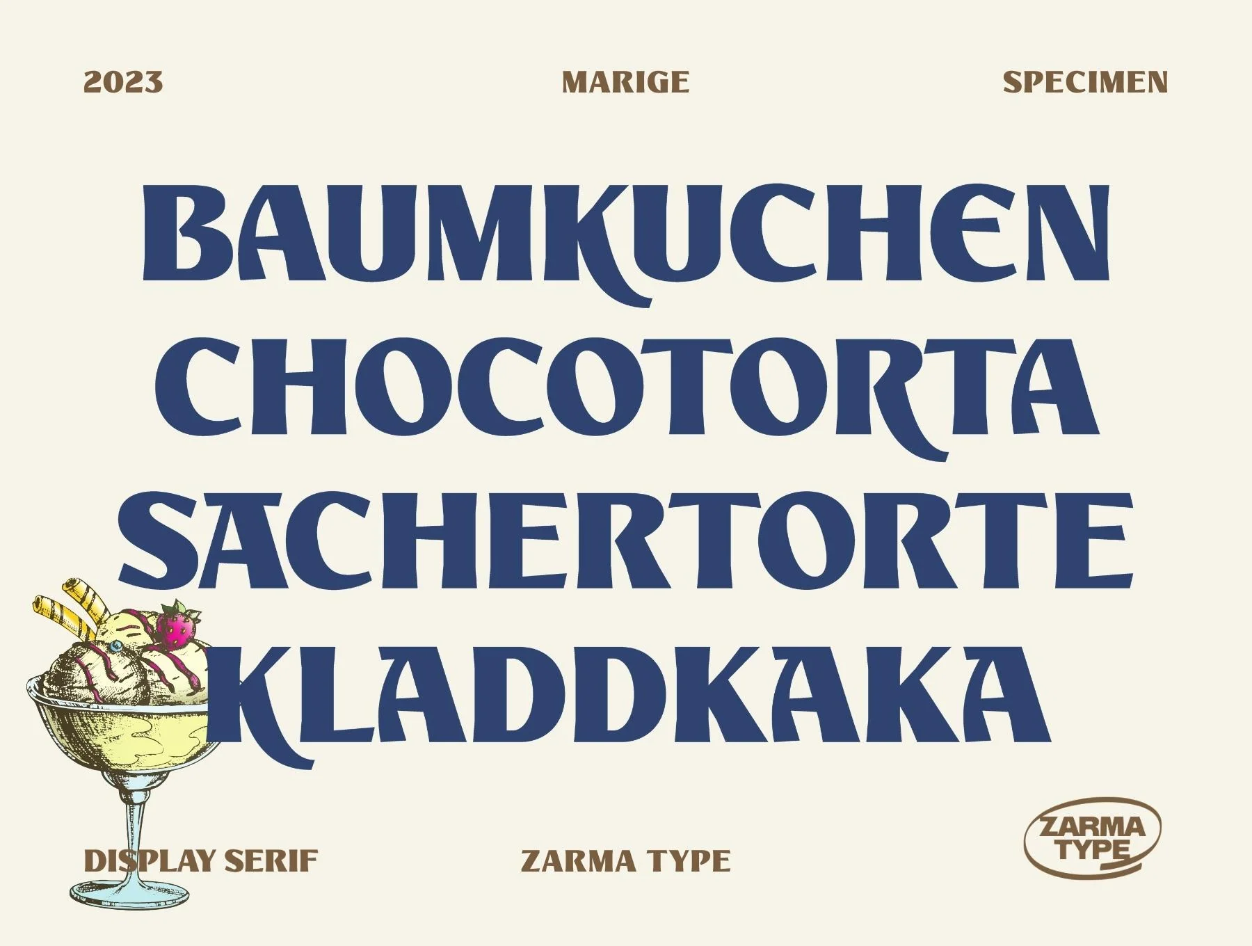 Marige Font 4