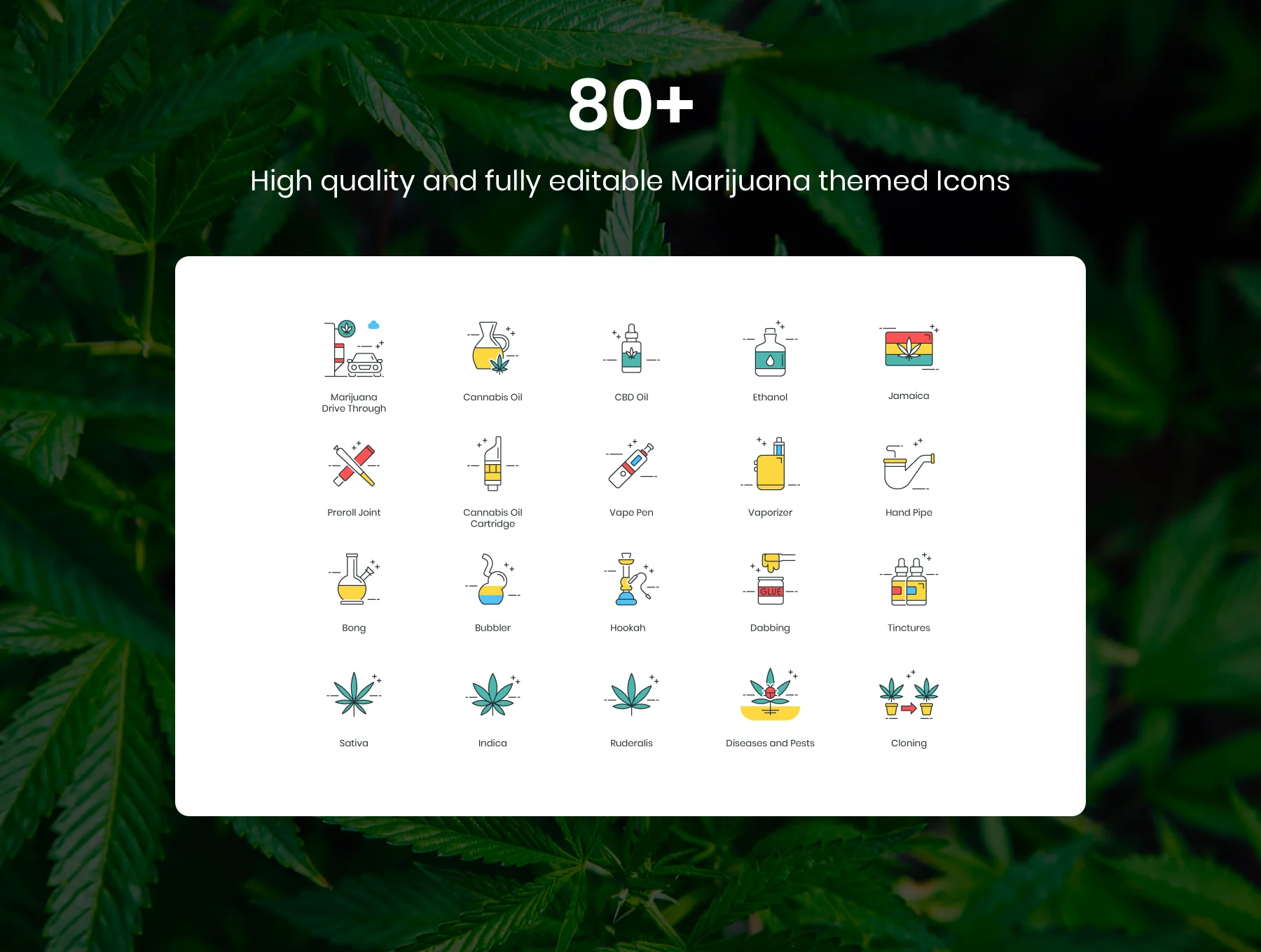 Oasis - Marijuana eCommerce Sketch Template 4