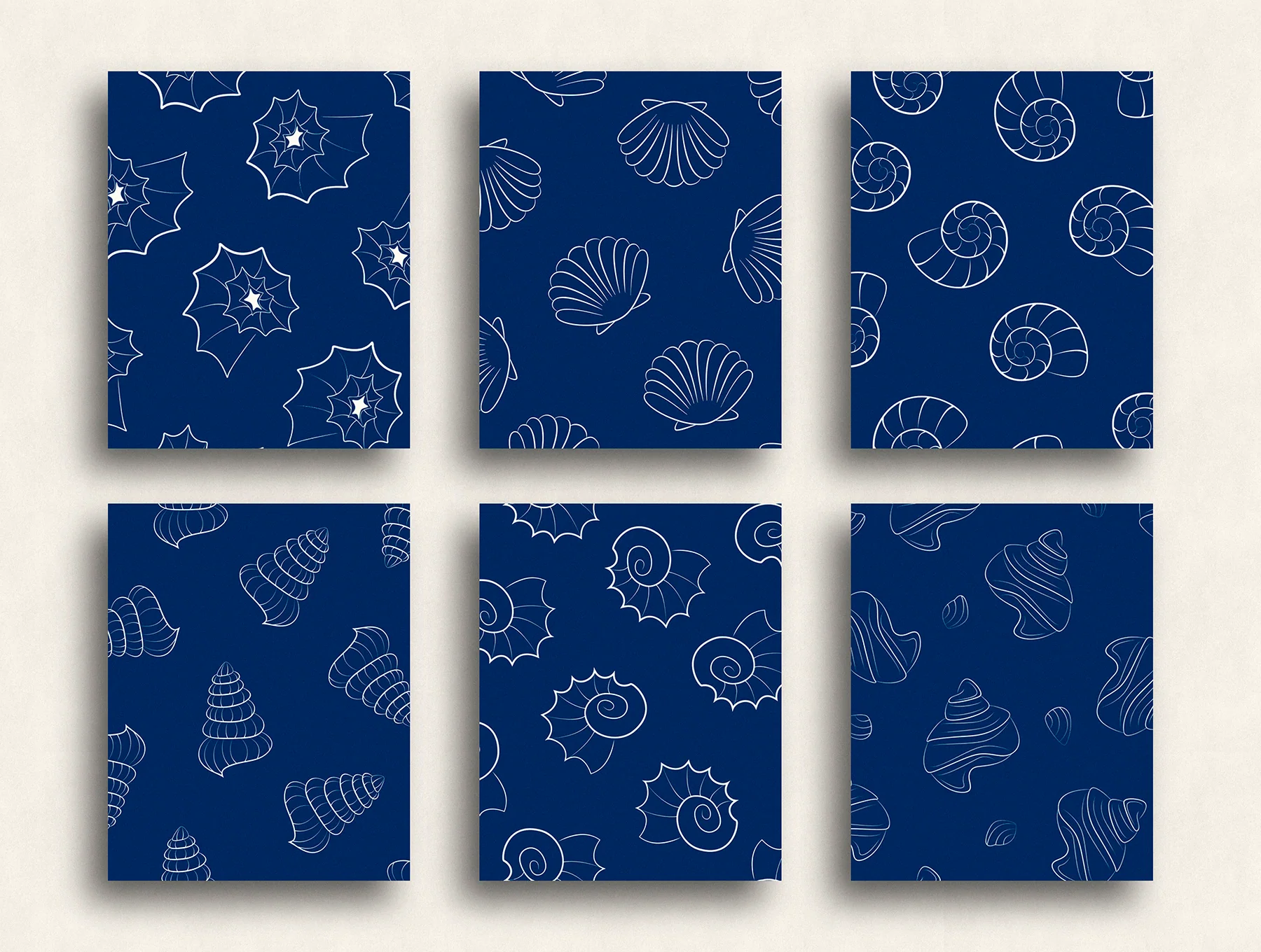 Marine Vector Patterns 2