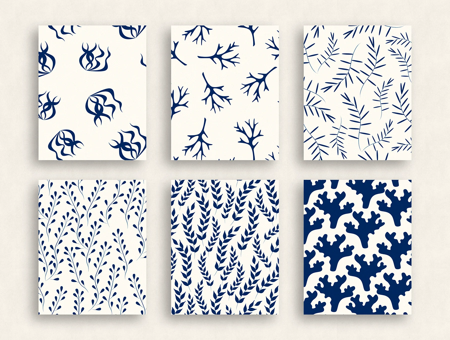 Marine Vector Patterns 8