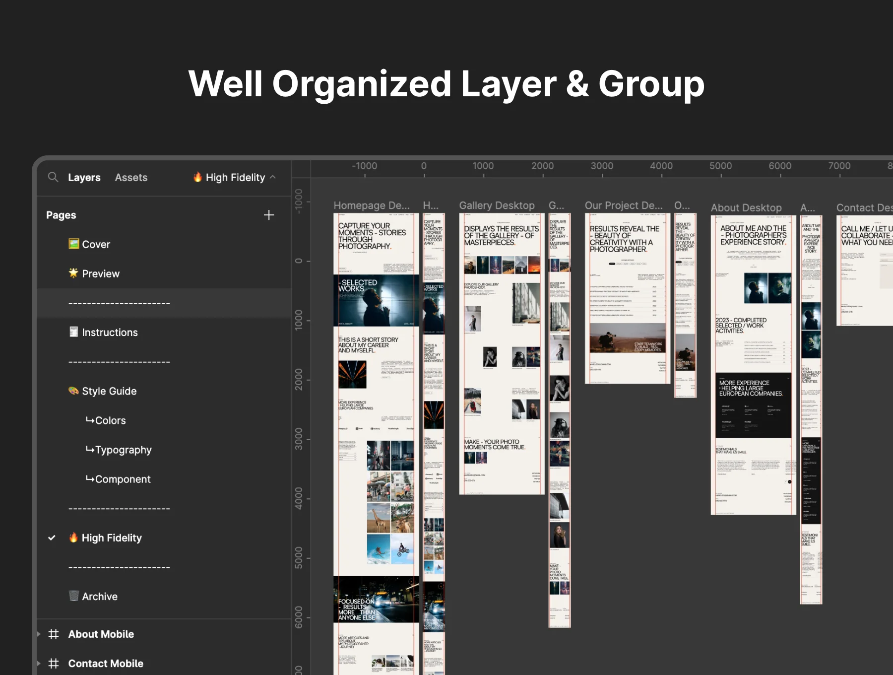 Mario Zen - Photographer Portfolio Website Template 4