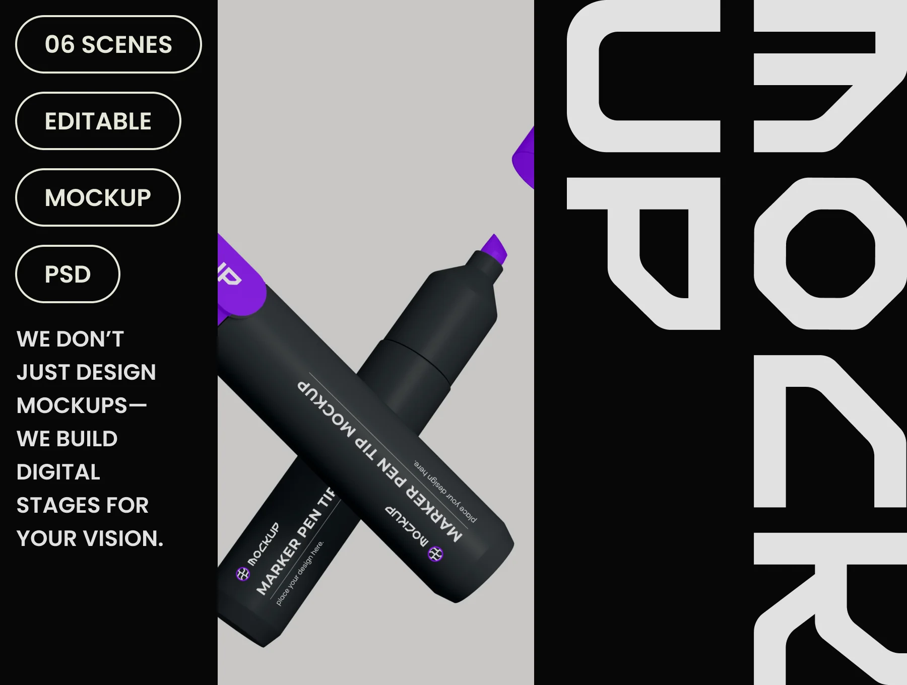 Marker Pen Tip Mockup 4