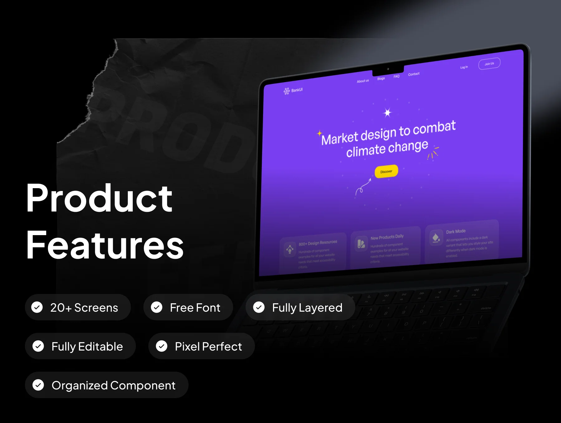 Market Design Web UI Kit