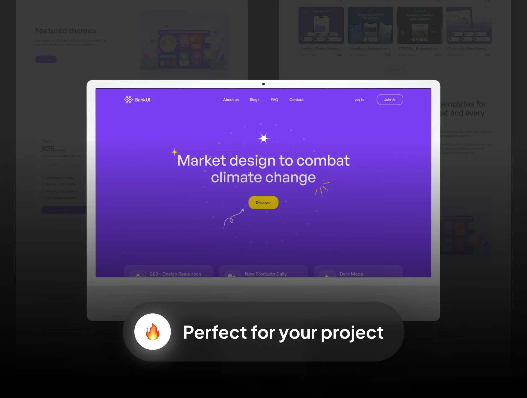 Market Design Web UI Kit 6