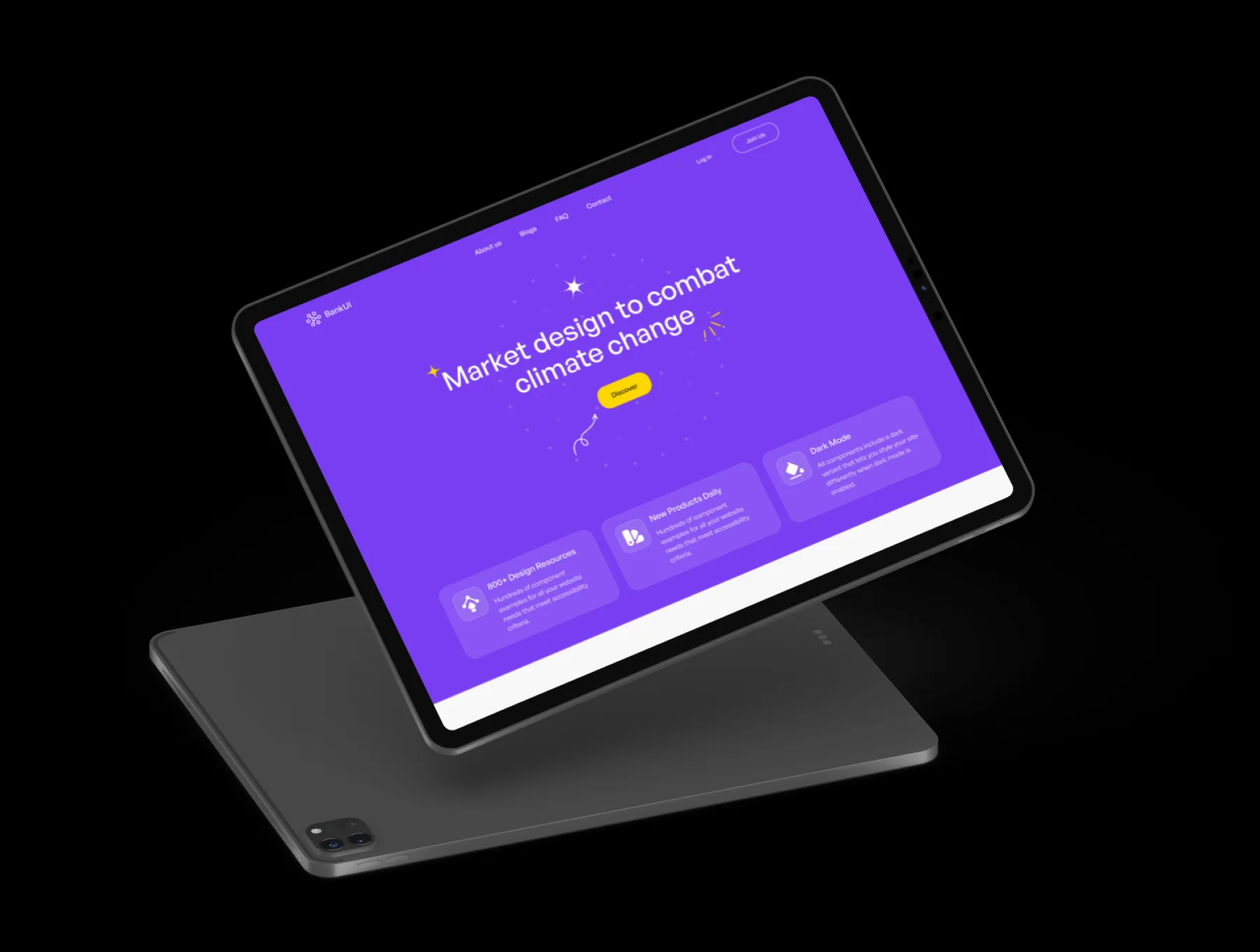 Market Design Web UI Kit 7