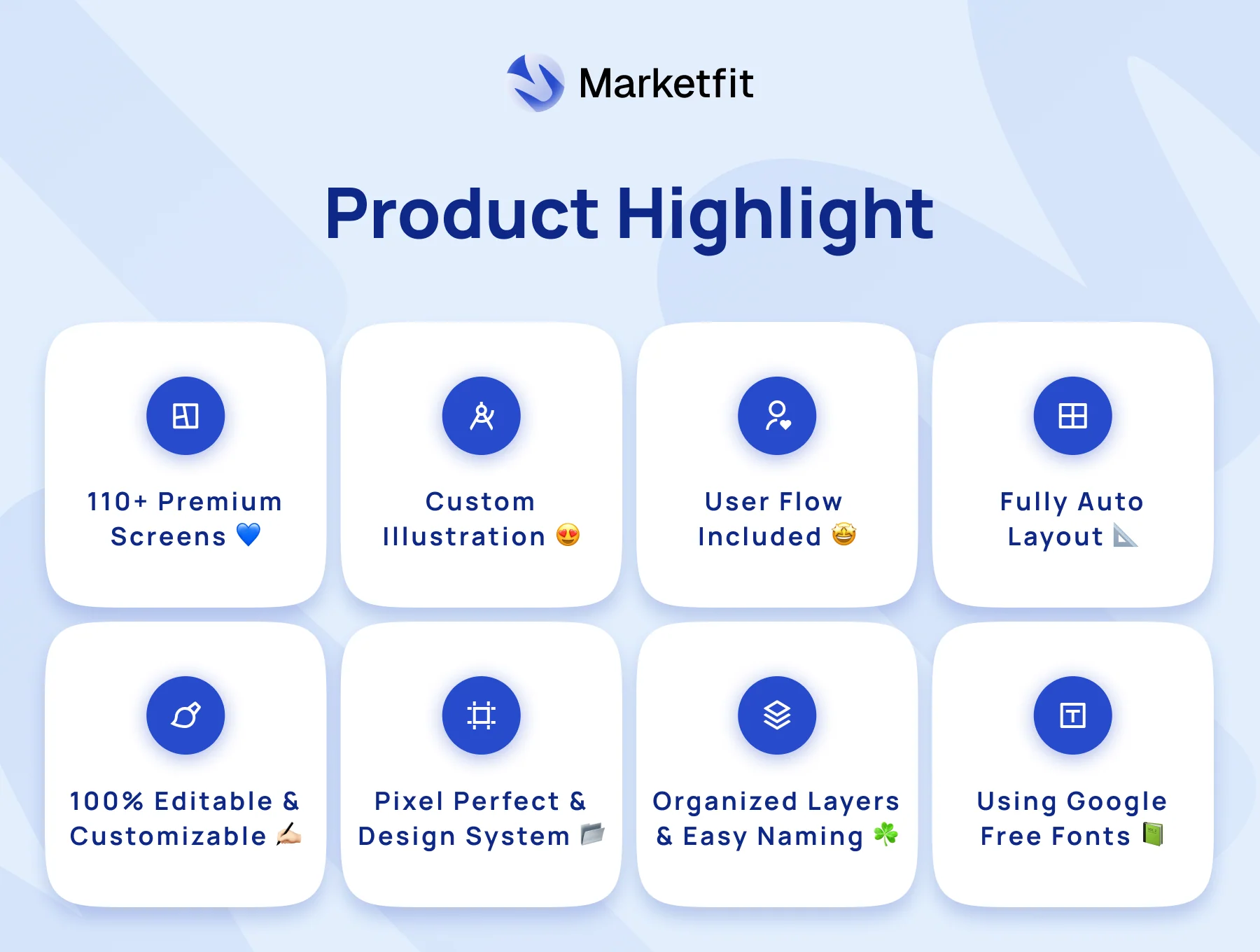 Marketfit - E-Commerce Mobile App UI Kit 2