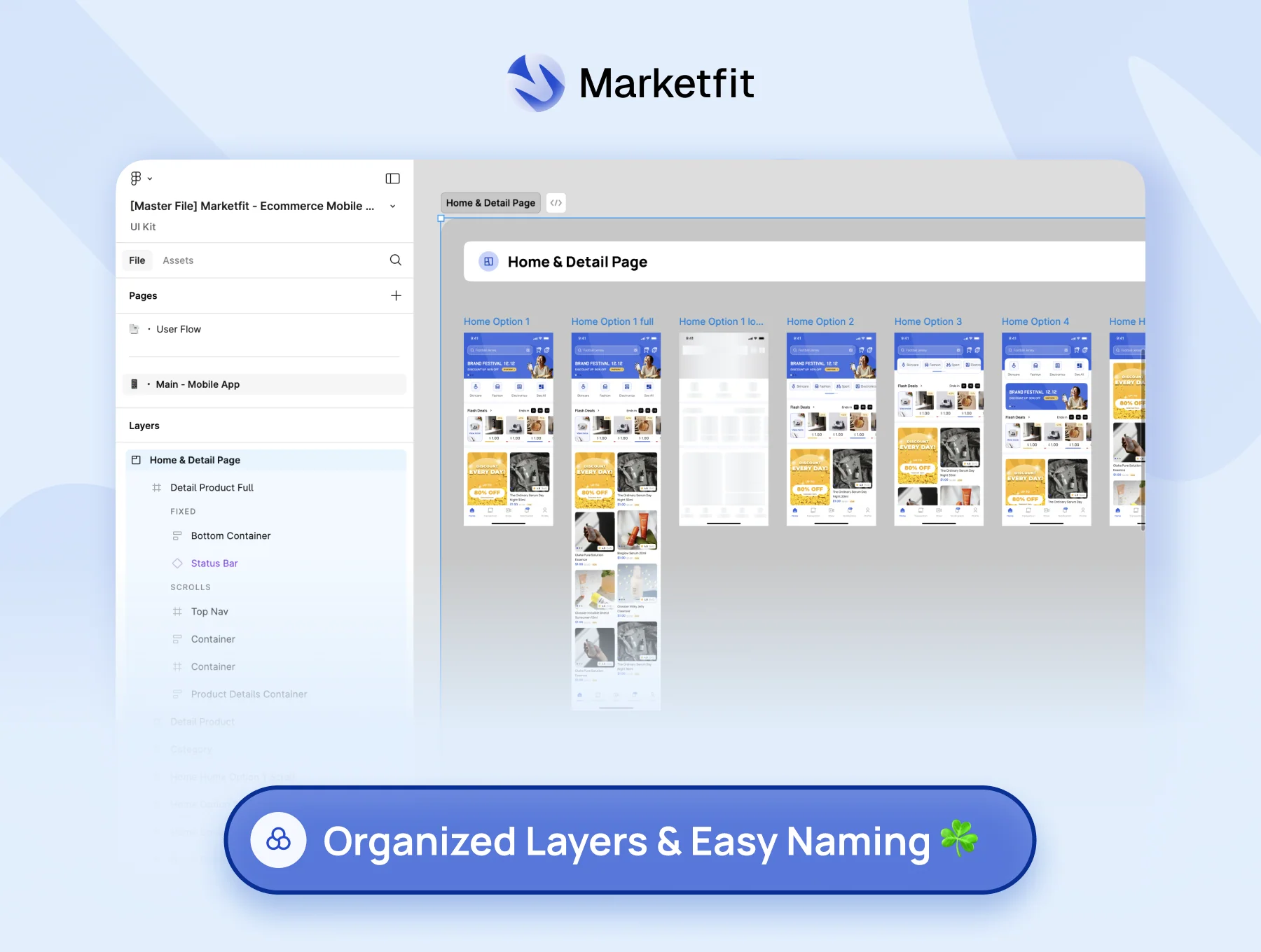 Marketfit - E-Commerce Mobile App UI Kit 7