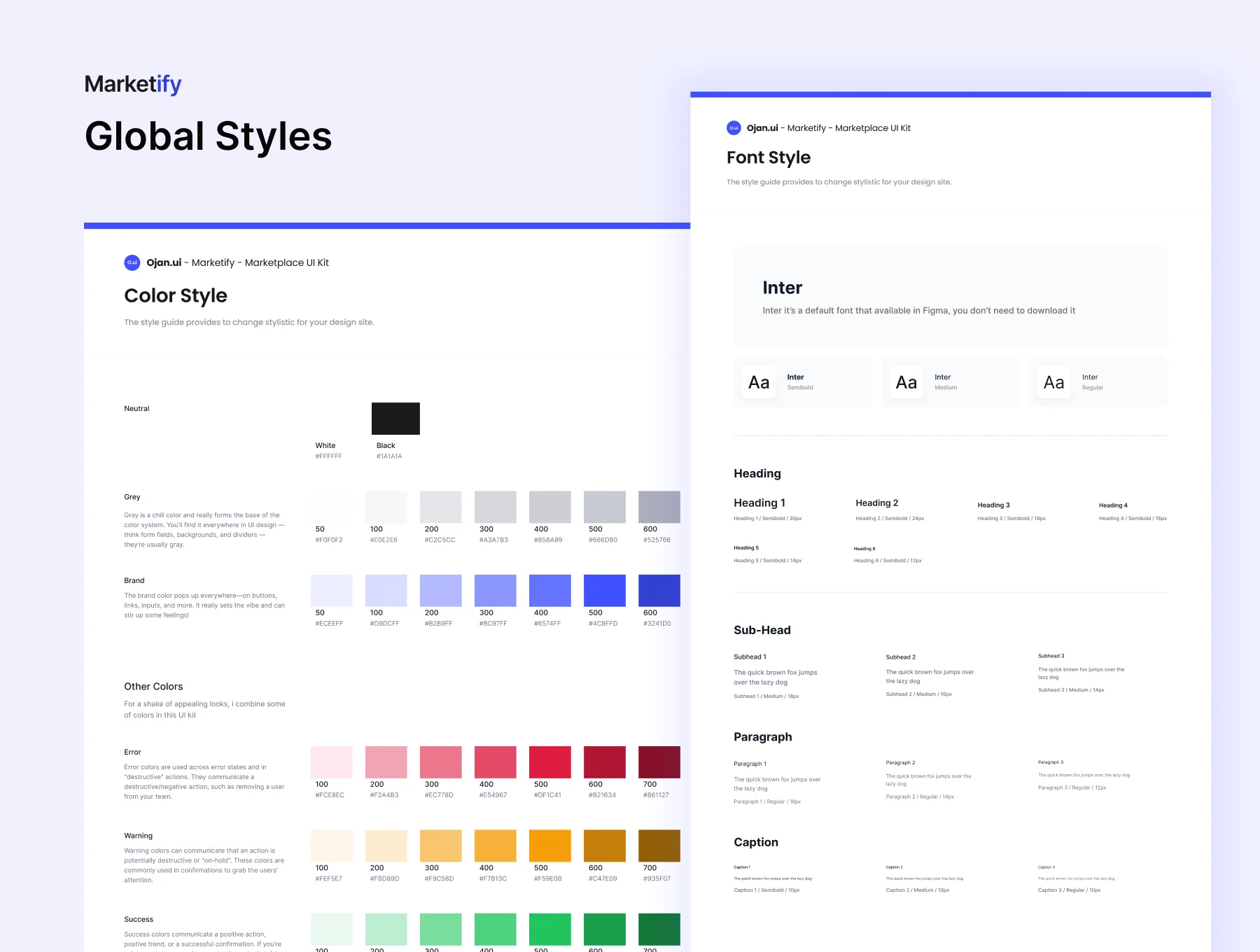 Marketify — Marketplace Mobile App UI Kit 5