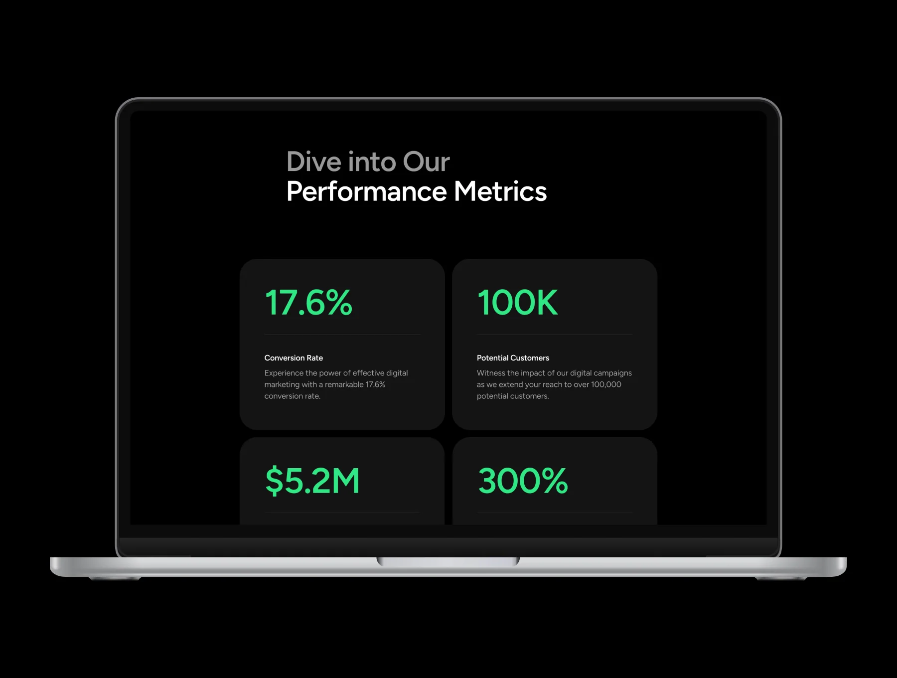 Marketing Agency Landing Page — Tactix 6