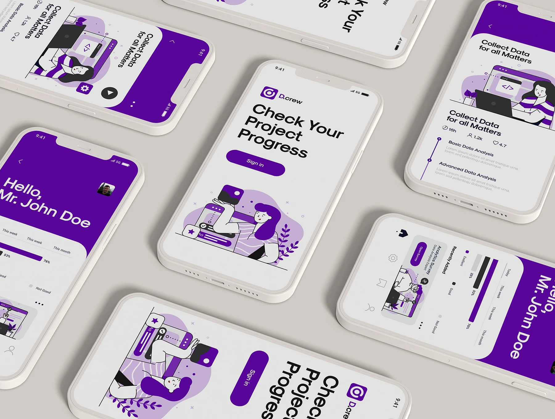 Marketing and Social Media illustrations 6