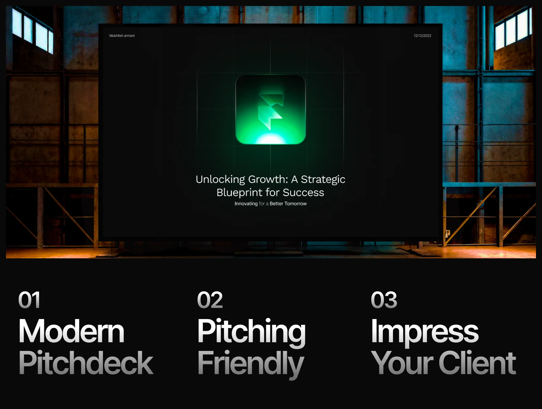 Marketing & Business Plan Pitch Deck 2