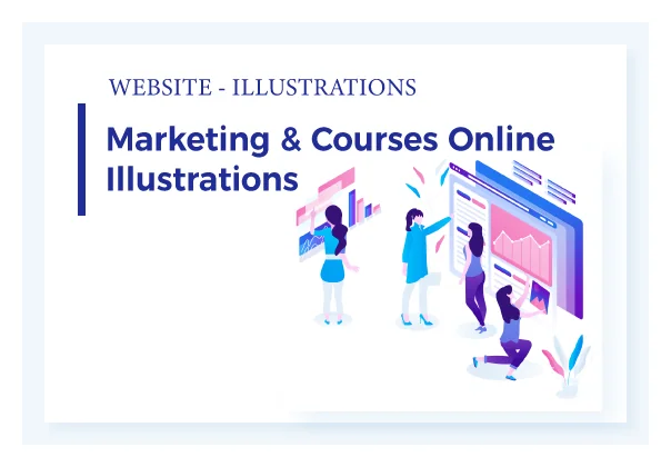 Marketing & Courses Illustrations