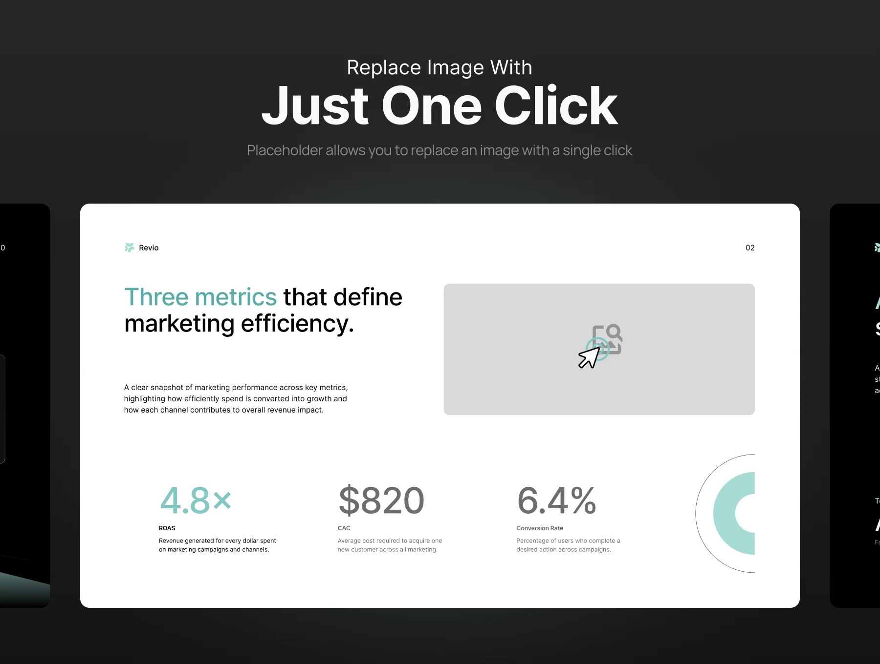 Marketing Performance Dashboard Deck - Revio 5