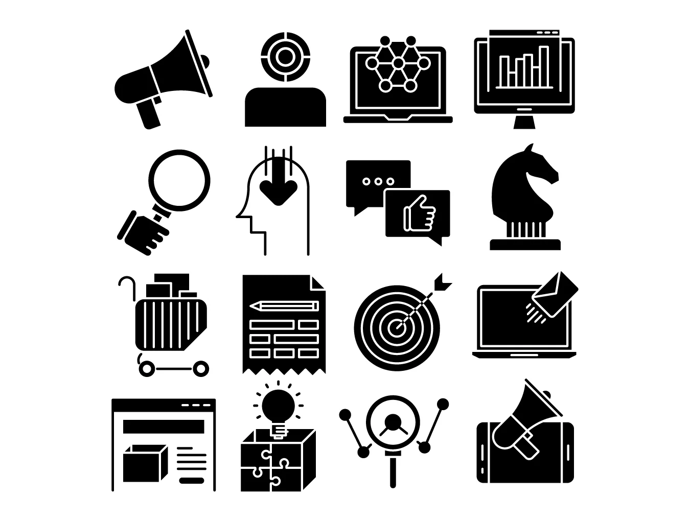 16 Marketing Icons 4