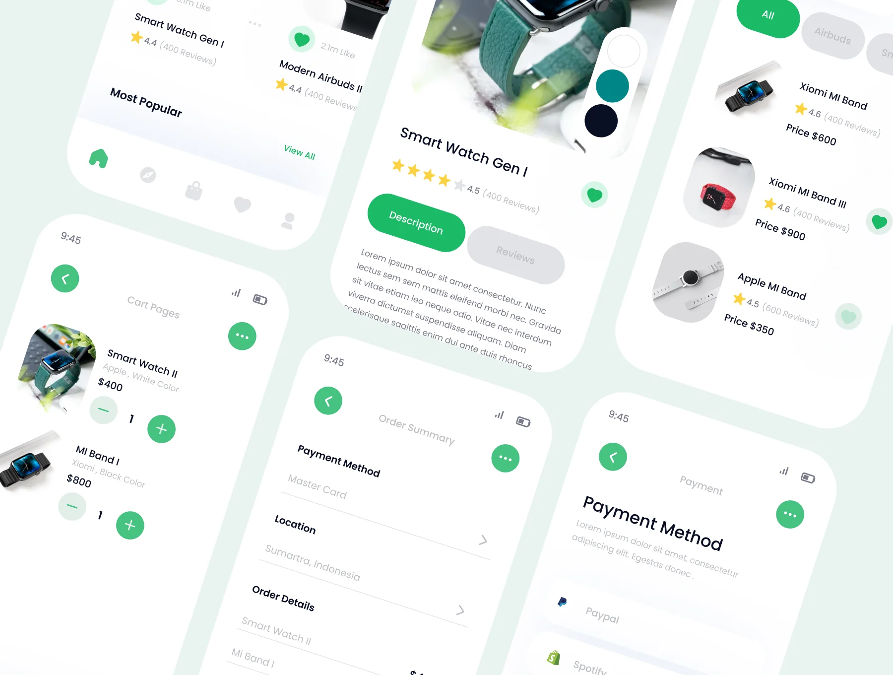 marketly- Marketplace Mobile Apps UI Kits 3