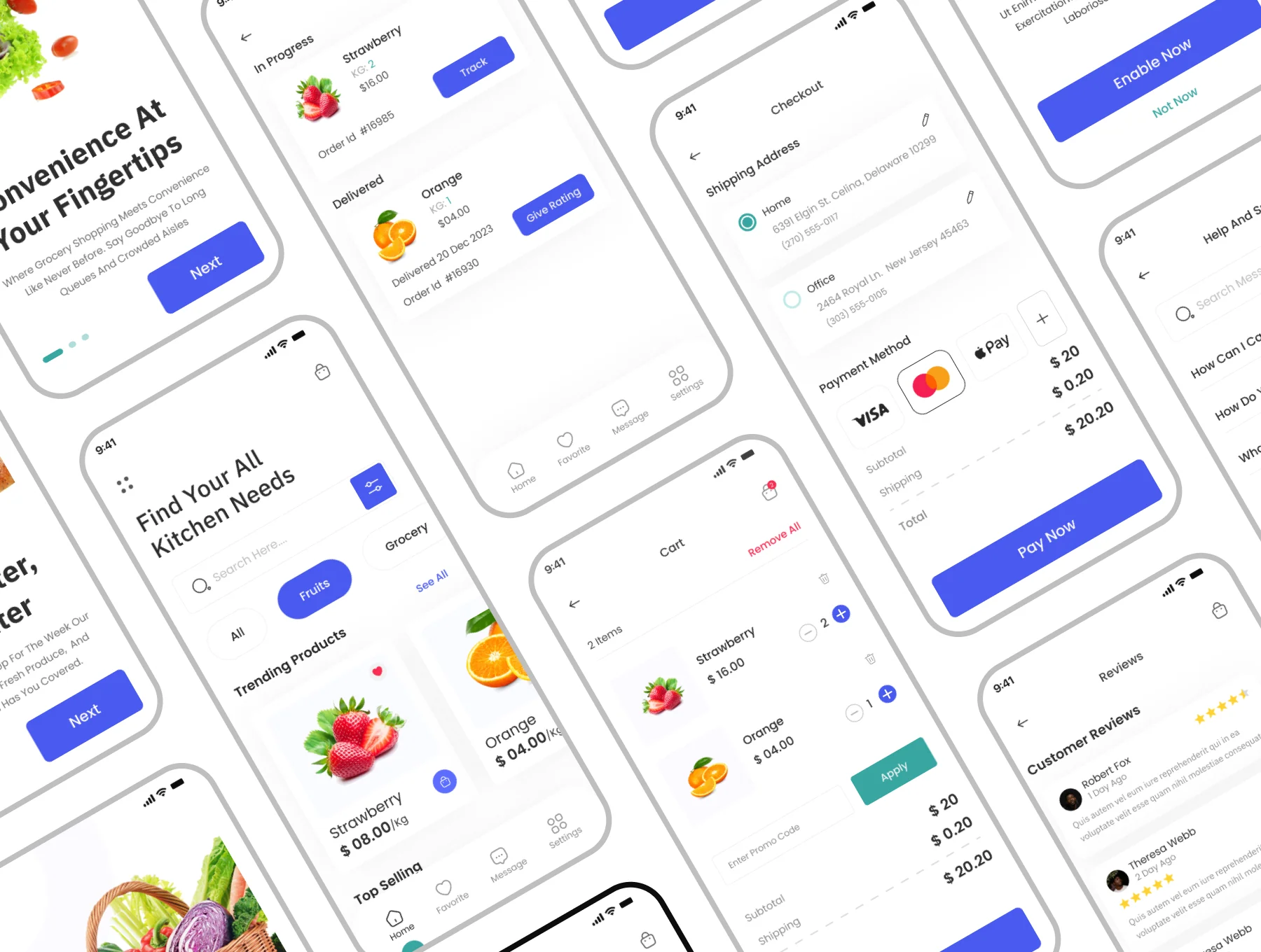 MarketMate - Grocery Store App UI Kit 2