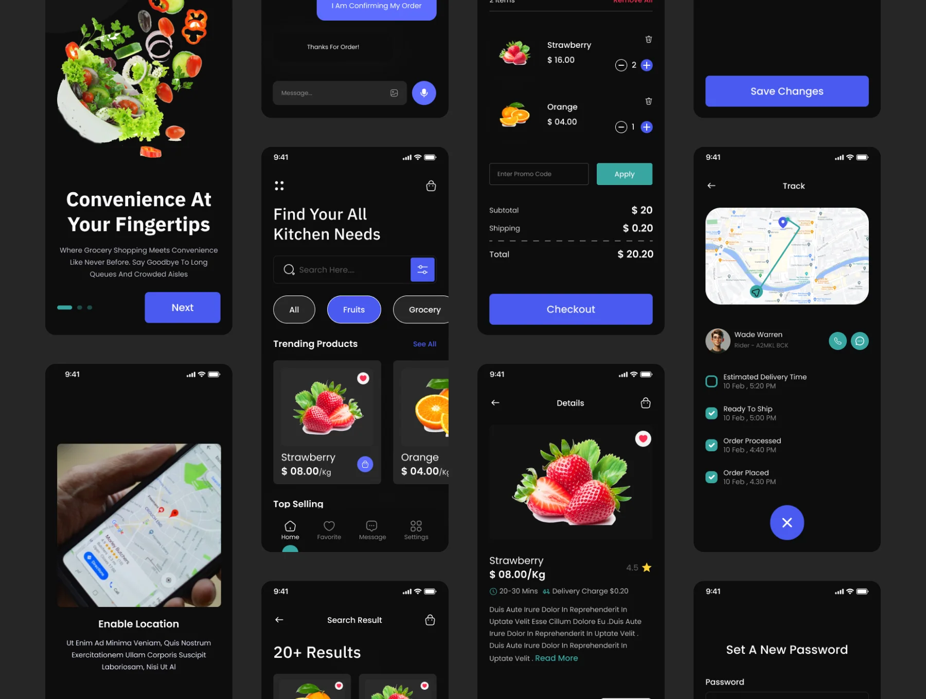 MarketMate - Grocery Store App UI Kit 3