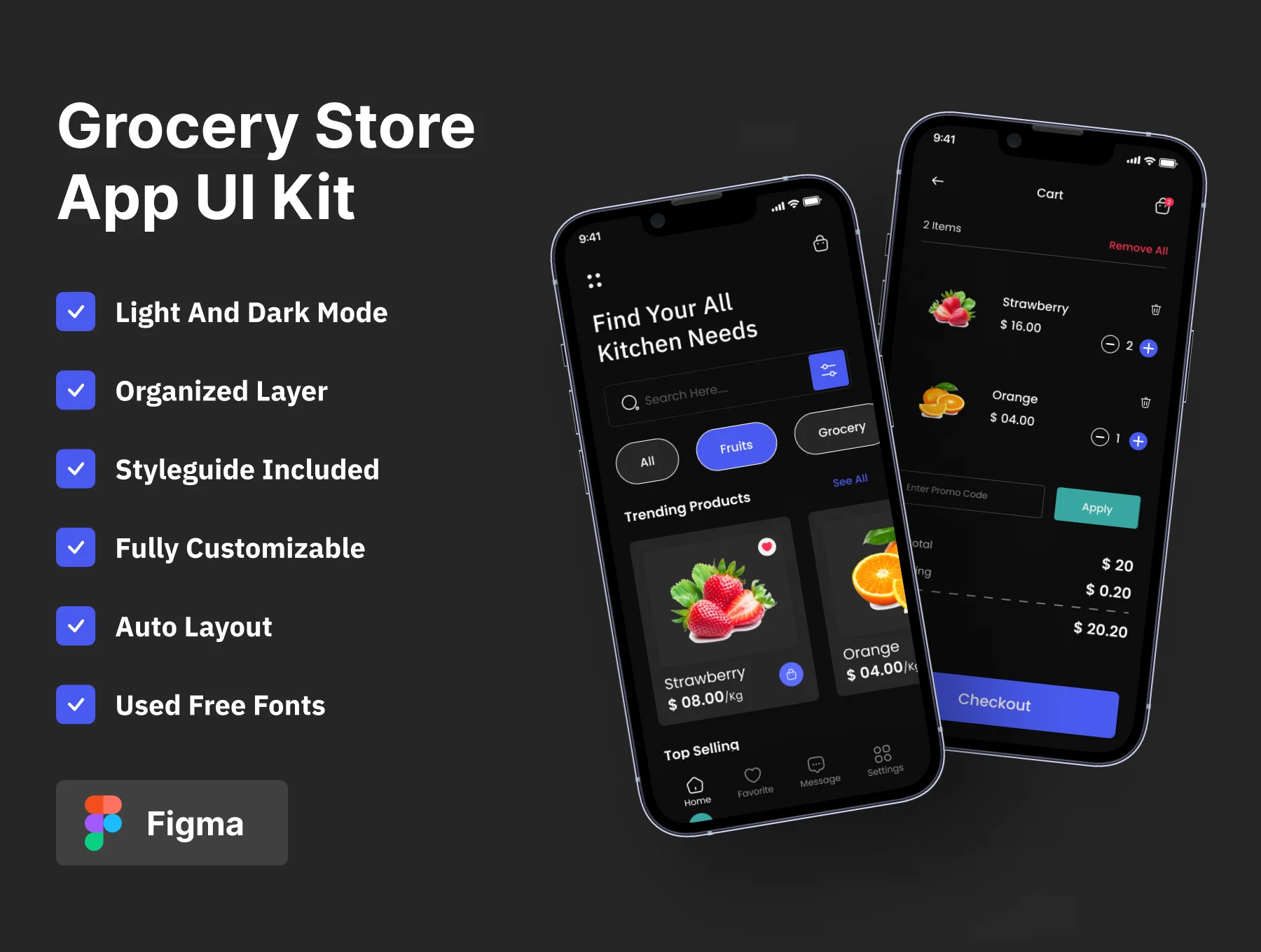 MarketMate - Grocery Store App UI Kit 5