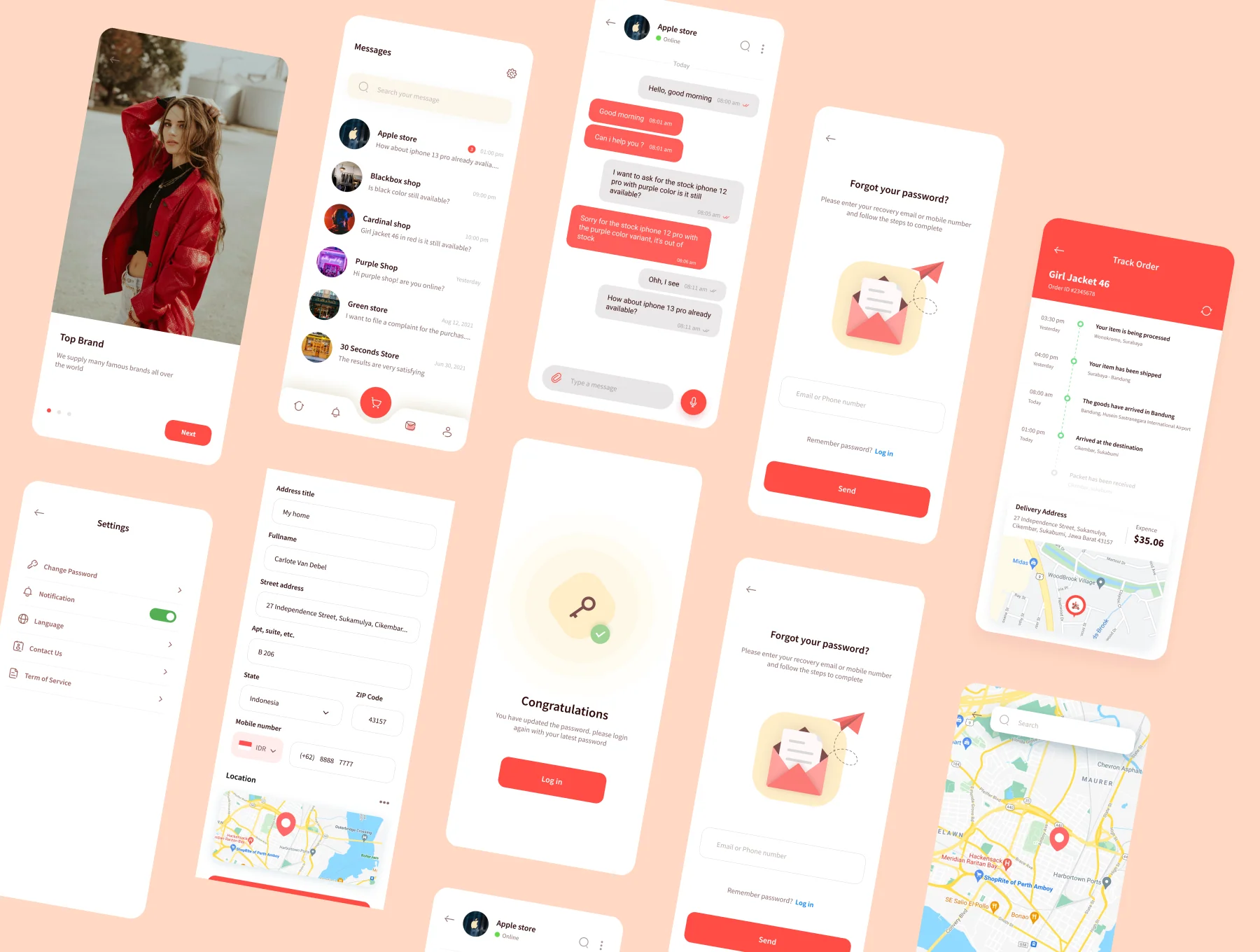 Marketplace / E-commerce UI Kit 6