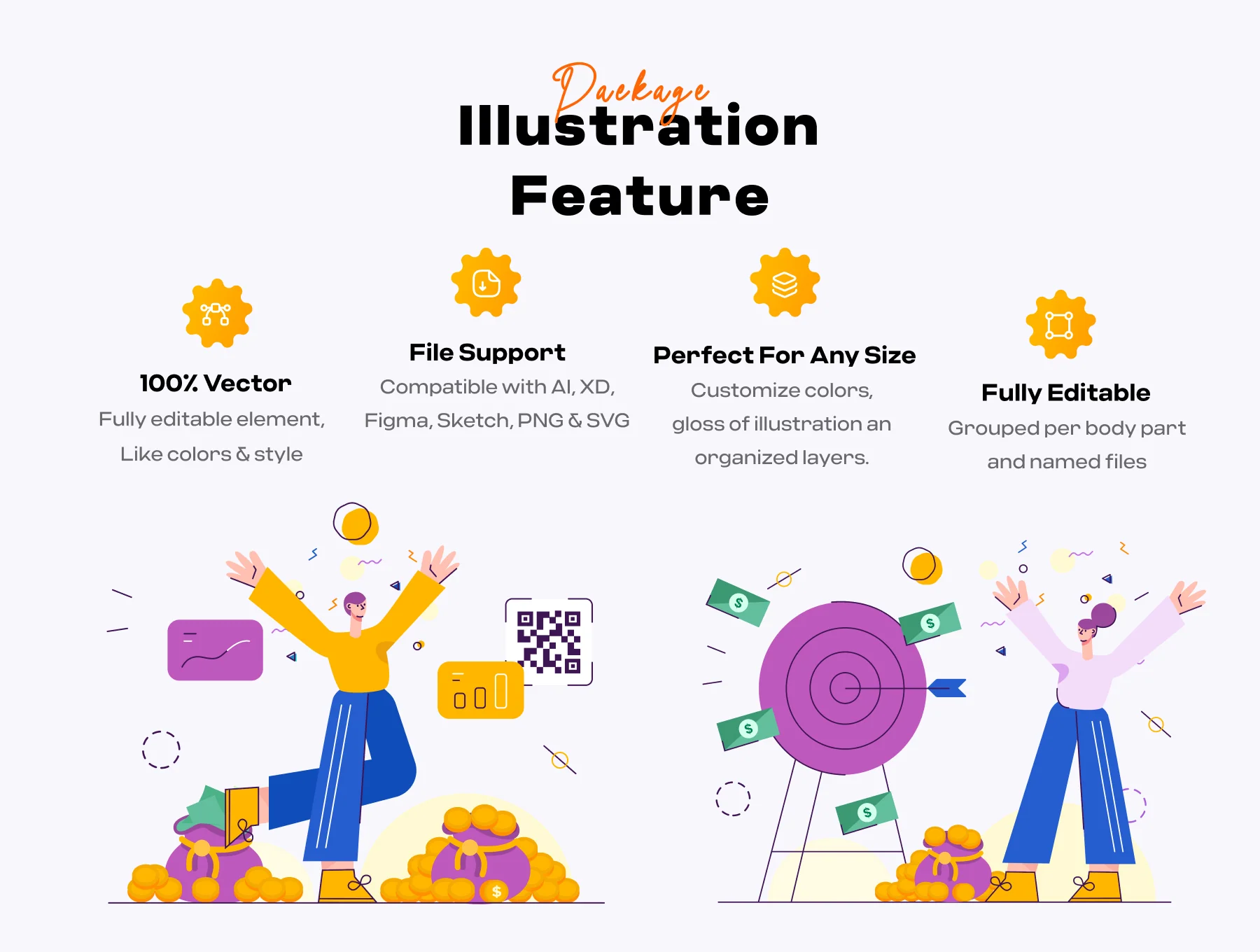 Marketplace,Sale, Investment Illustration 3