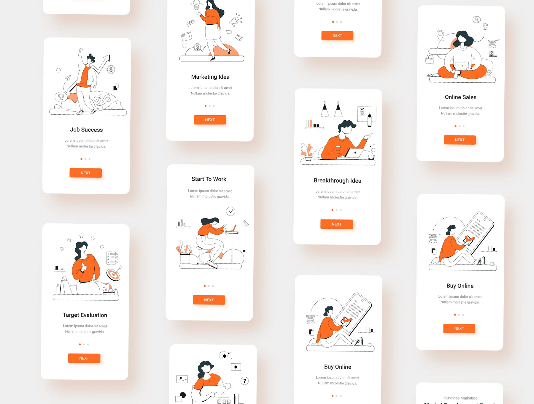 Marketting Illustration Kit 2