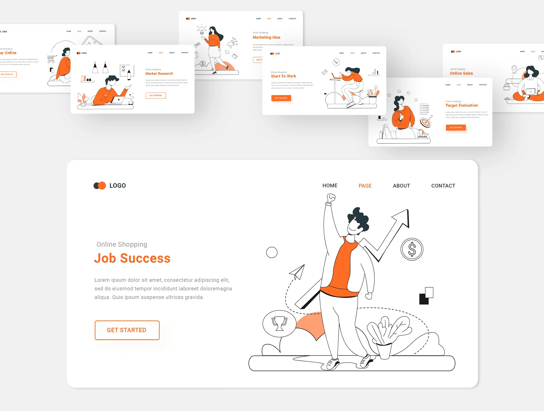 Marketting Illustration Kit 3