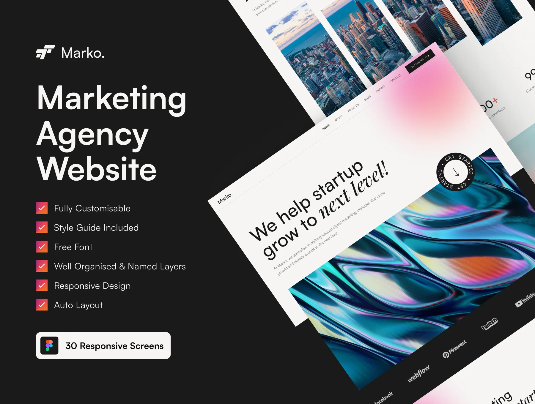 Marko - Marketing Agency Website Template