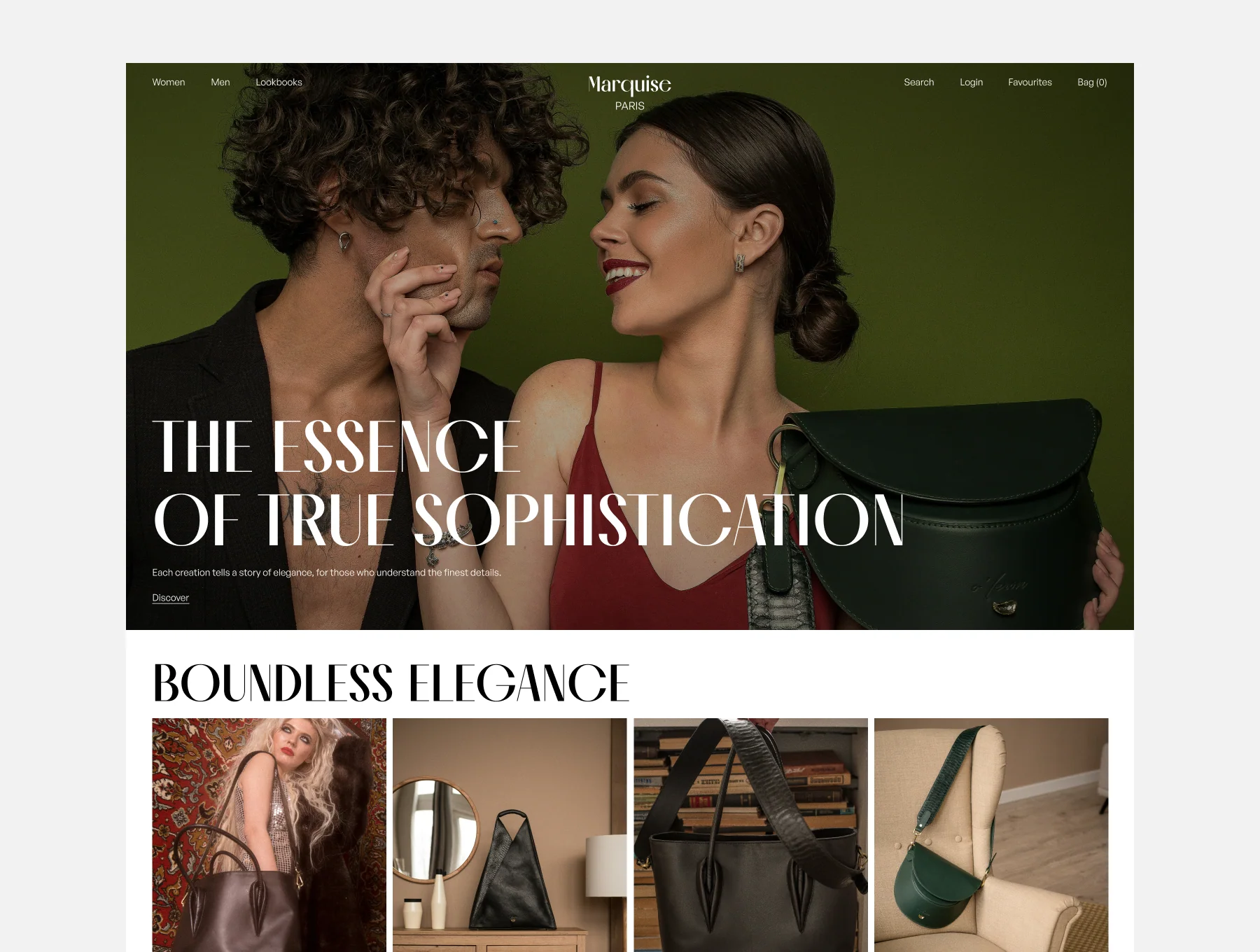 Marquise Figma E-commerce Template for Shopify