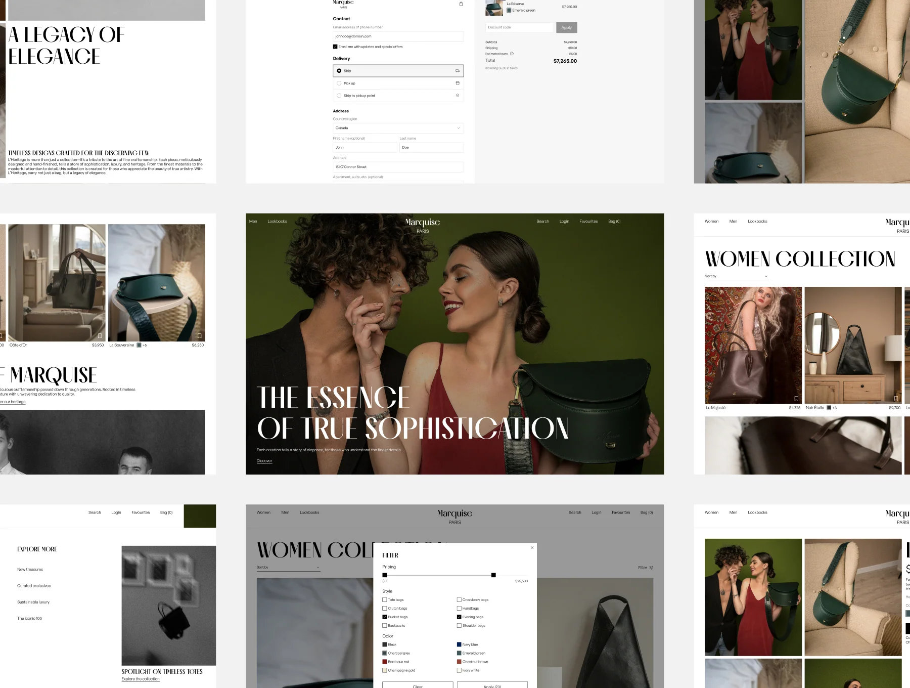 Marquise Figma E-commerce Template for Shopify 2